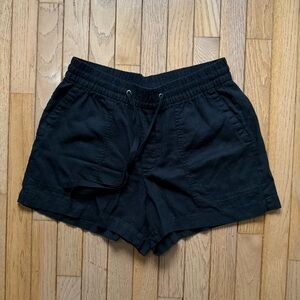 GAP Black Women's Linen Shorts